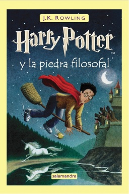Portada de Harry potter y la piedra filosofal