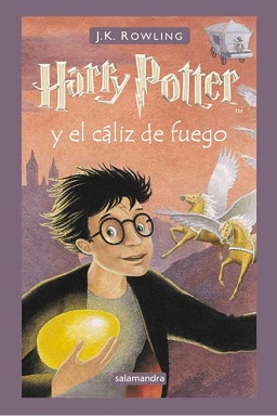 Portada de Harry potter y el caliz de fuego